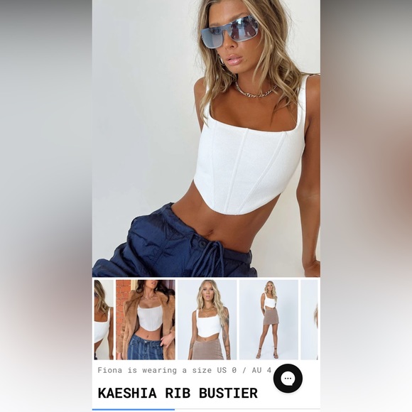 Princess Polly Corset Top - Picture 4 of 4